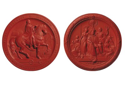 Great Seal of William IV by Benjamin Wyon